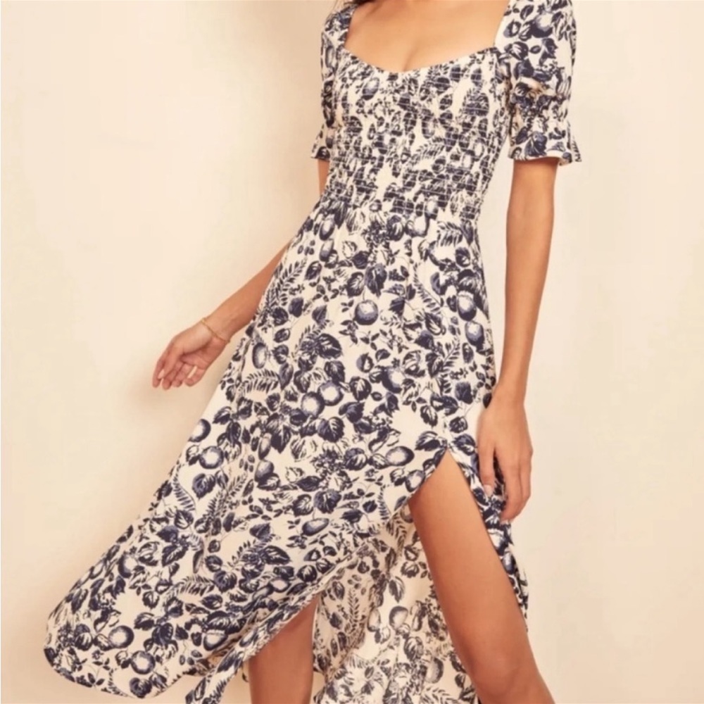 Reformation Parsley Dress in Orangerie